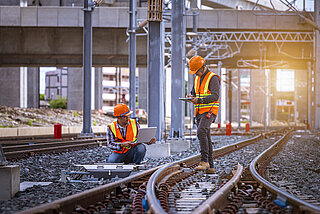 Occupational health and safety in track laying work