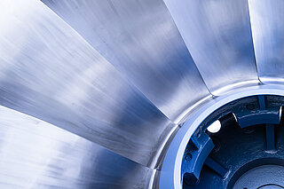 Francis turbine in a hydropower plant